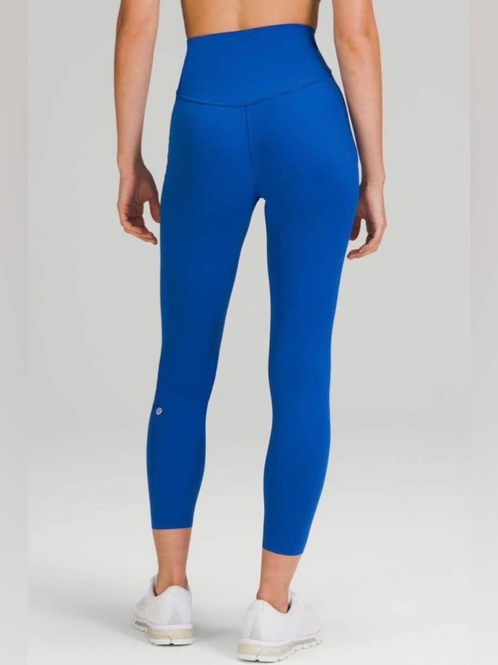 LULULEMON Base Pace Blazer Blue Tone High Rise Leggings 25” - Picture 1 of 8
